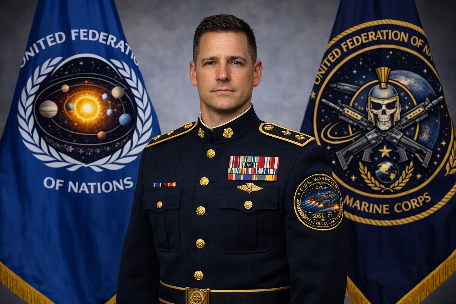 Major Ethan Thomson portrait